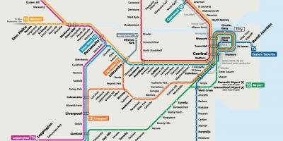 Metro sydney Karte